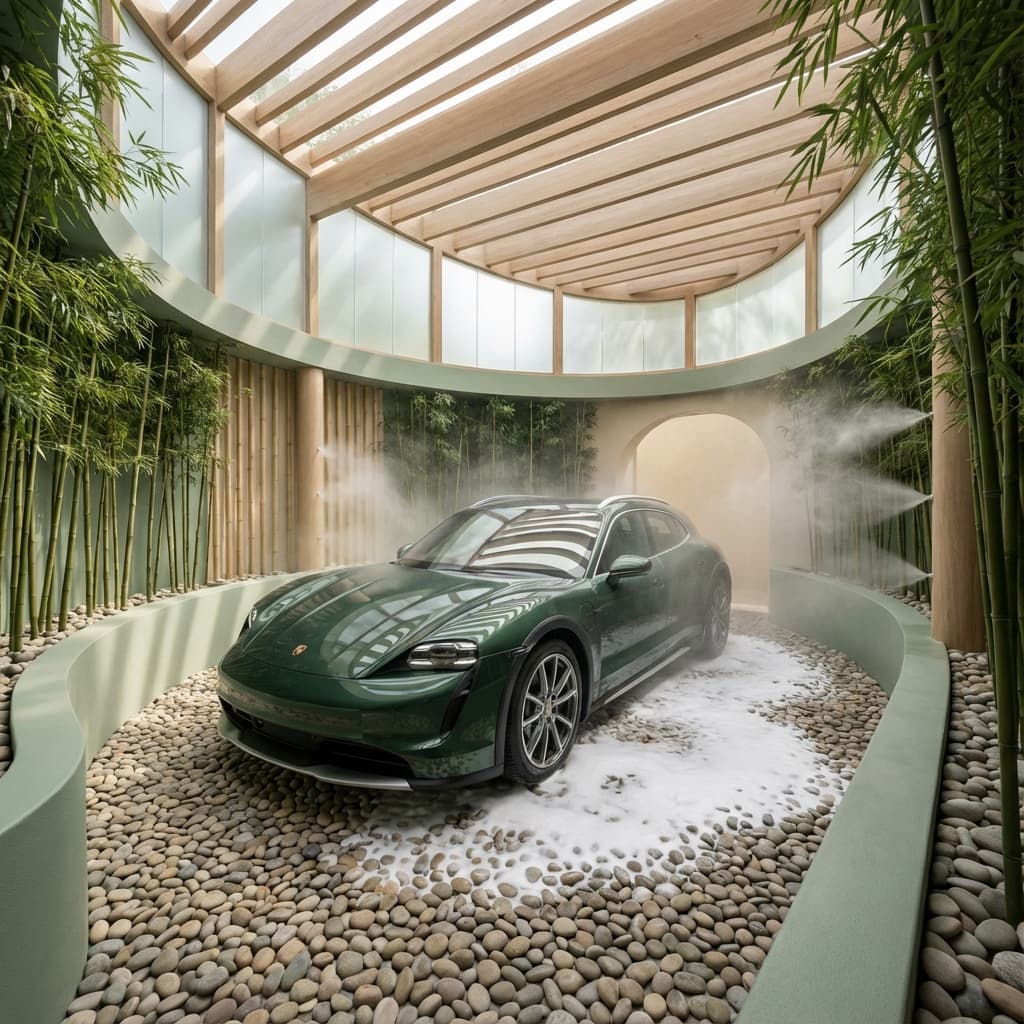 Zen Car Wash Background